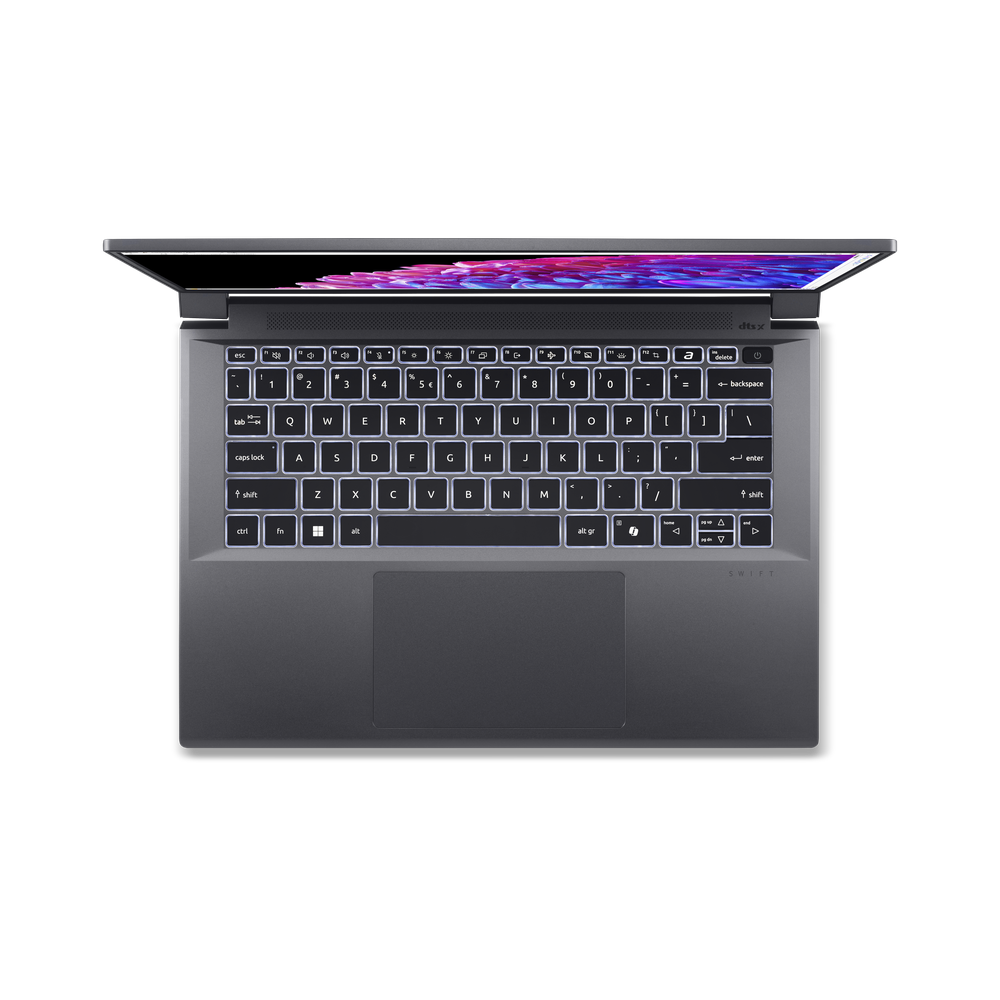 SWIFT X 14 Ultra 7 155H 14.5" 2.8K OLED1x32GB LPDDR5X1024GB SSDNVIDIA GeForce RTX 4070 8GBWiFi6E WIN11 HOME 1YR RTB