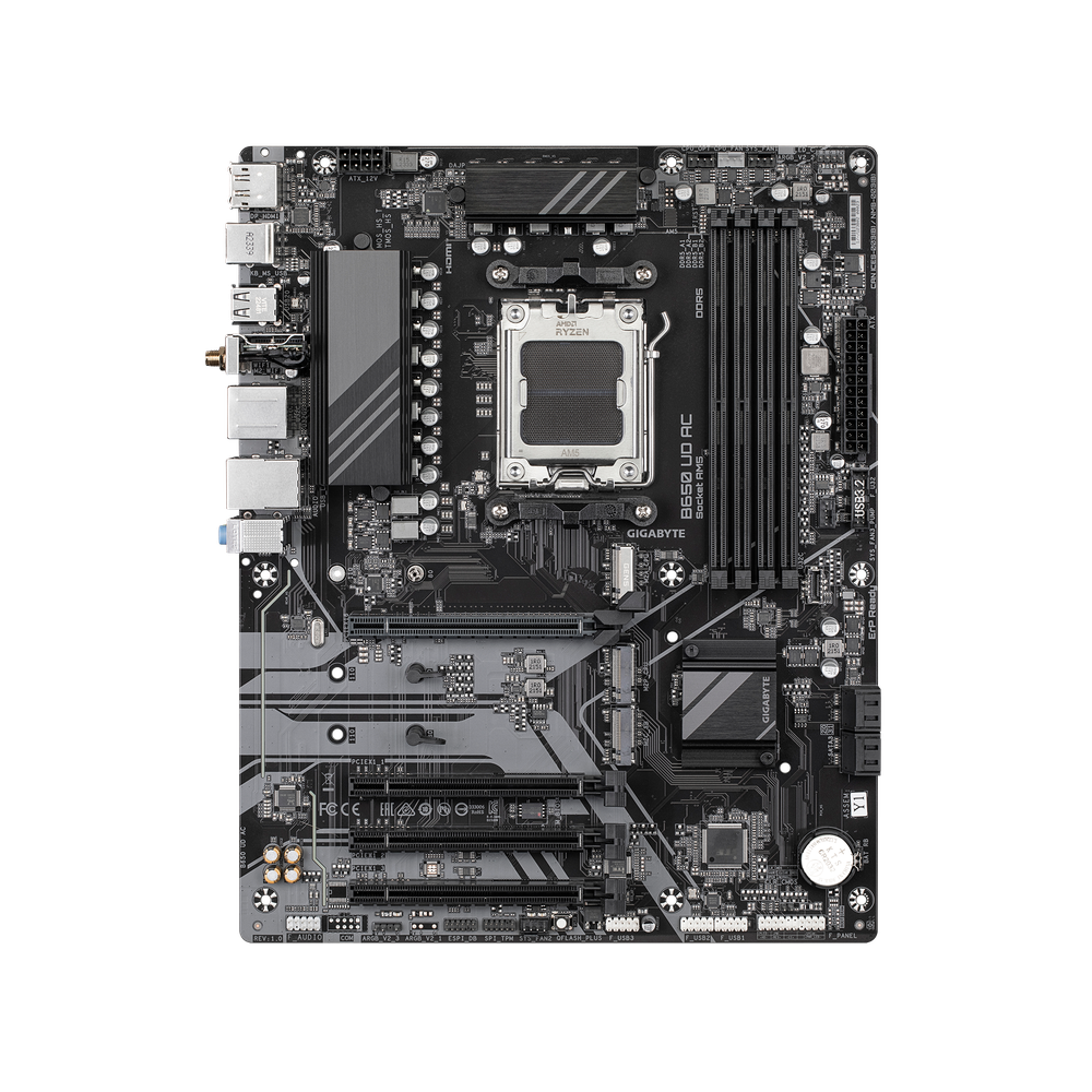 Gigabyte B650 UD AC/AMD AM5/ATX/4x DDR5 up to 192GB/7600MHz/PCIe 4.0 x1 3.0 x1/M.2 x3