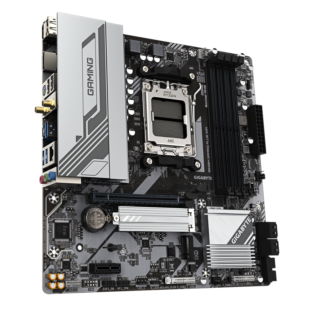 Gigabyte Model Name: B650M GAMING PLUS WF AMD AM5 B650/rev.1.0 Micro ATX/RTL8852CE