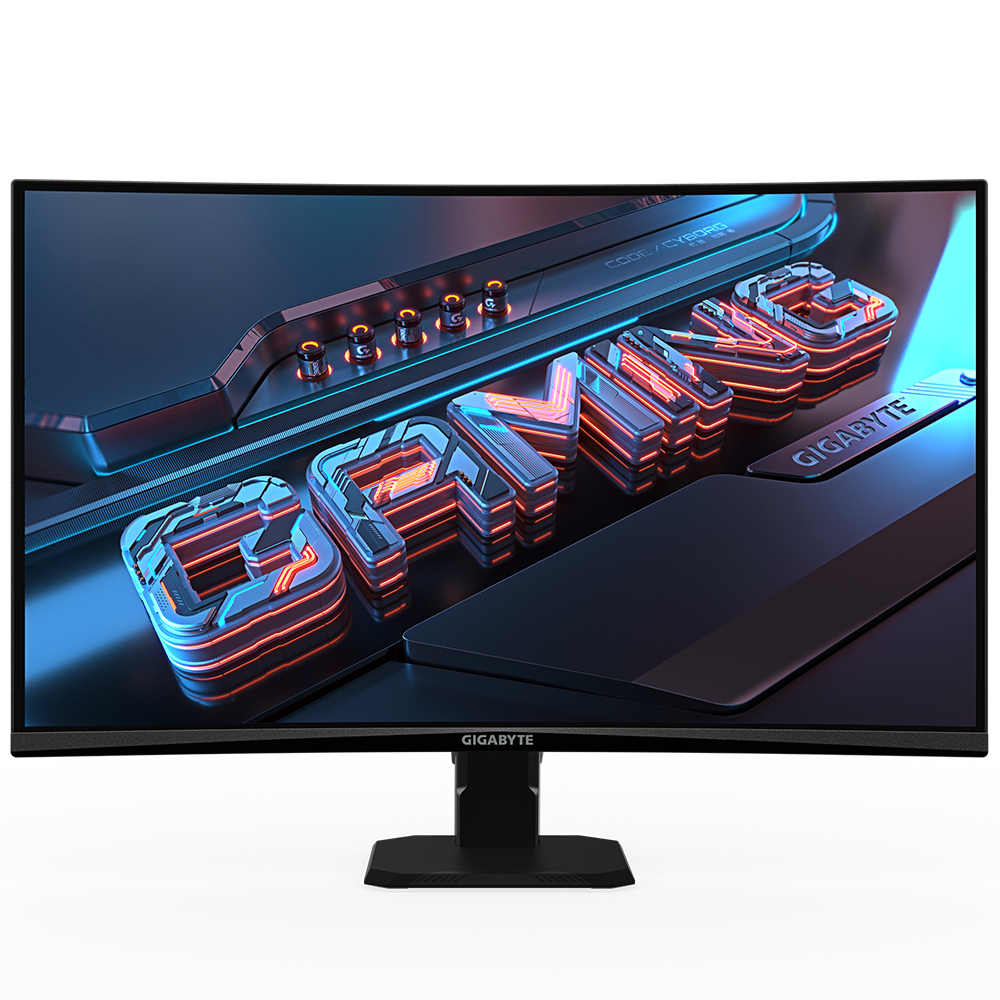 Gigabyte 27" VA 1500R; 596.736 x 335.664 (mm); 165Hz/OC 170Hz; OSD Sidekick * Aim Stabilizer Black Equalizer Crosshair Timer