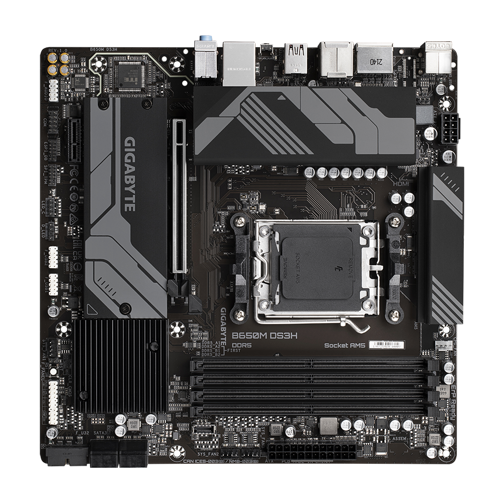 Gigabyte M/B B650M DS3H 1.0