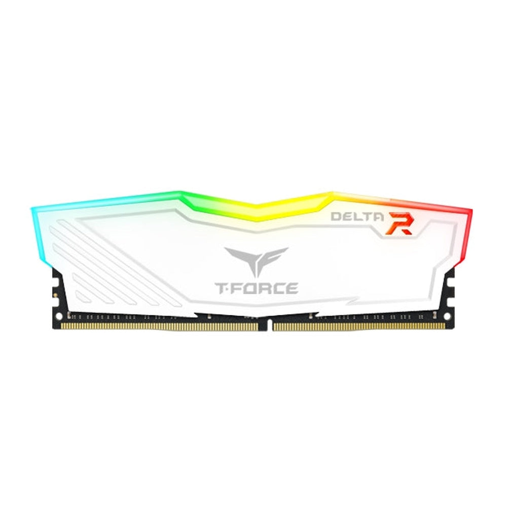 Team TEAMGROUP T-Force Delta RGB DDR4 32GB (2x16GB) 3200MHz (PC4-25600) CL16 Desktop Memory Module Ram