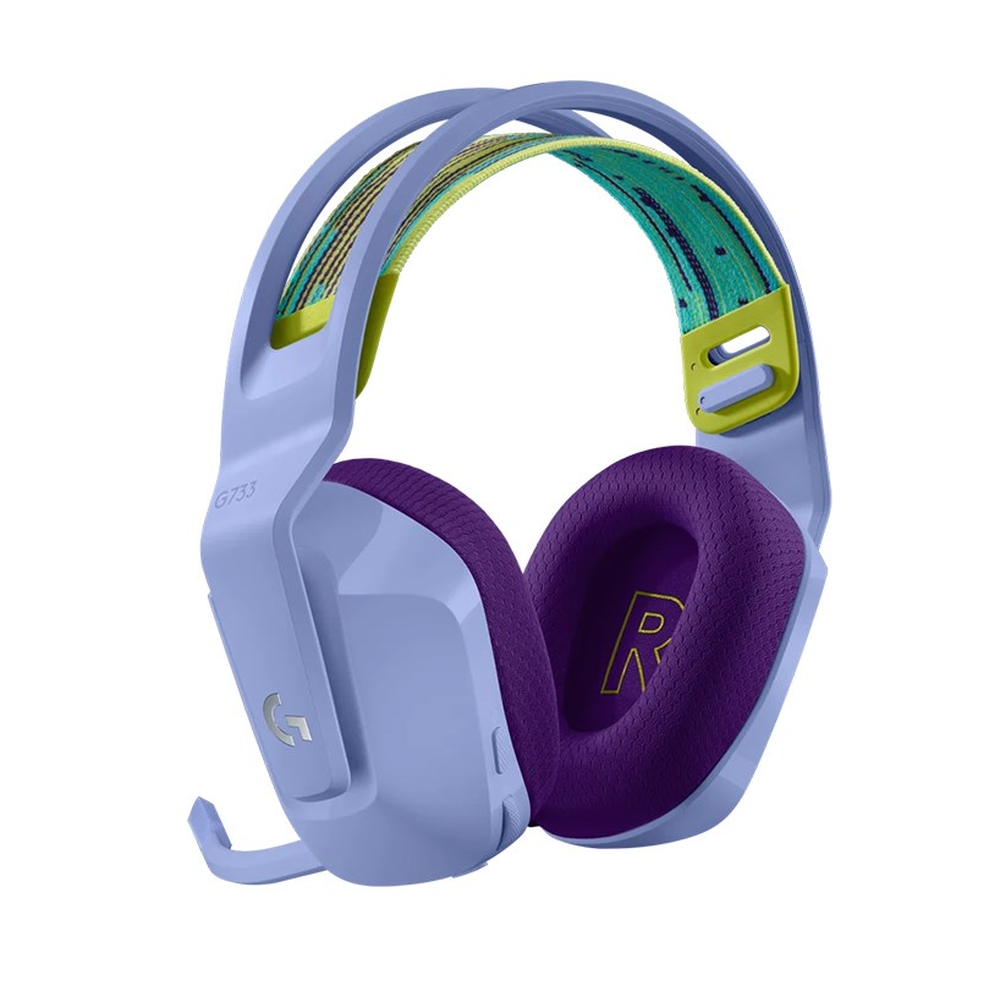 Logitech G733 LIGHTSPEED Wireless RGB Gaming Headset Lilac