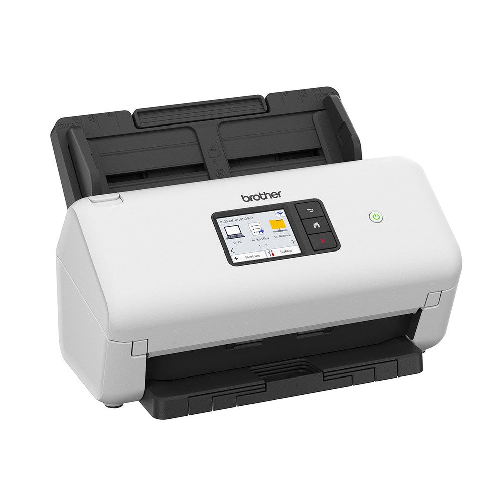 Brother ADVANCED DOCUMENT SCANNER (40PPM) network scanner w/ 7.1cm touchscreen LCD & WiFi (2.4G)