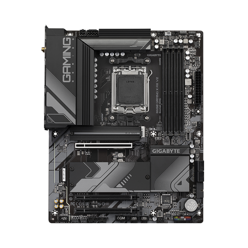 Gigabyte B650 GAMING X AX V2/AMD AM5/ATX/4x DDR5 up to 192GB/8000MHz/PCIe 4.0 x1 3.0 x1/M.2 x3