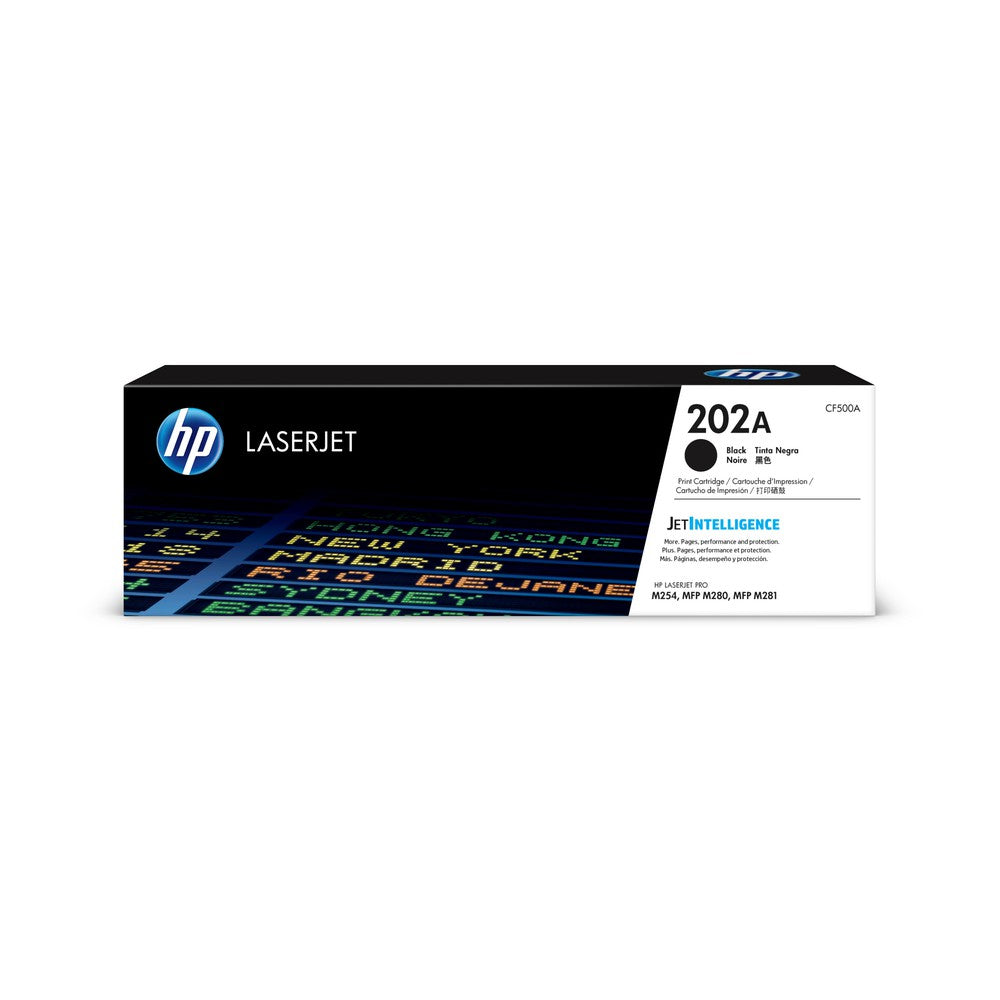 HP 202A Original Black LaserJet Toner Cartridge