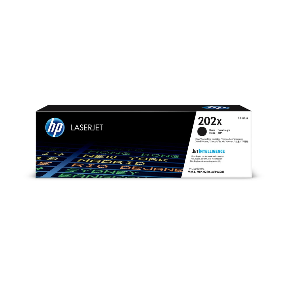 HP 202X Original Black LaserJet Toner Cartridge