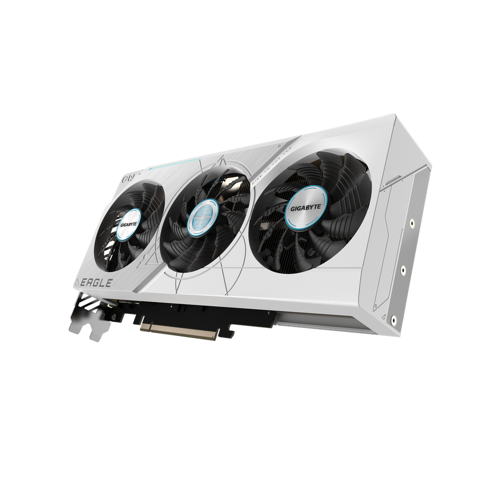 Nvidia GeForce RTX 4070 SUPER EAGLE OC ICE 12G GDDR6X 192 bit/2535MHz/PCI-E 4.0/Max Res 7680x4320/3x DP 1.4a & 1x HDMI 2.1a