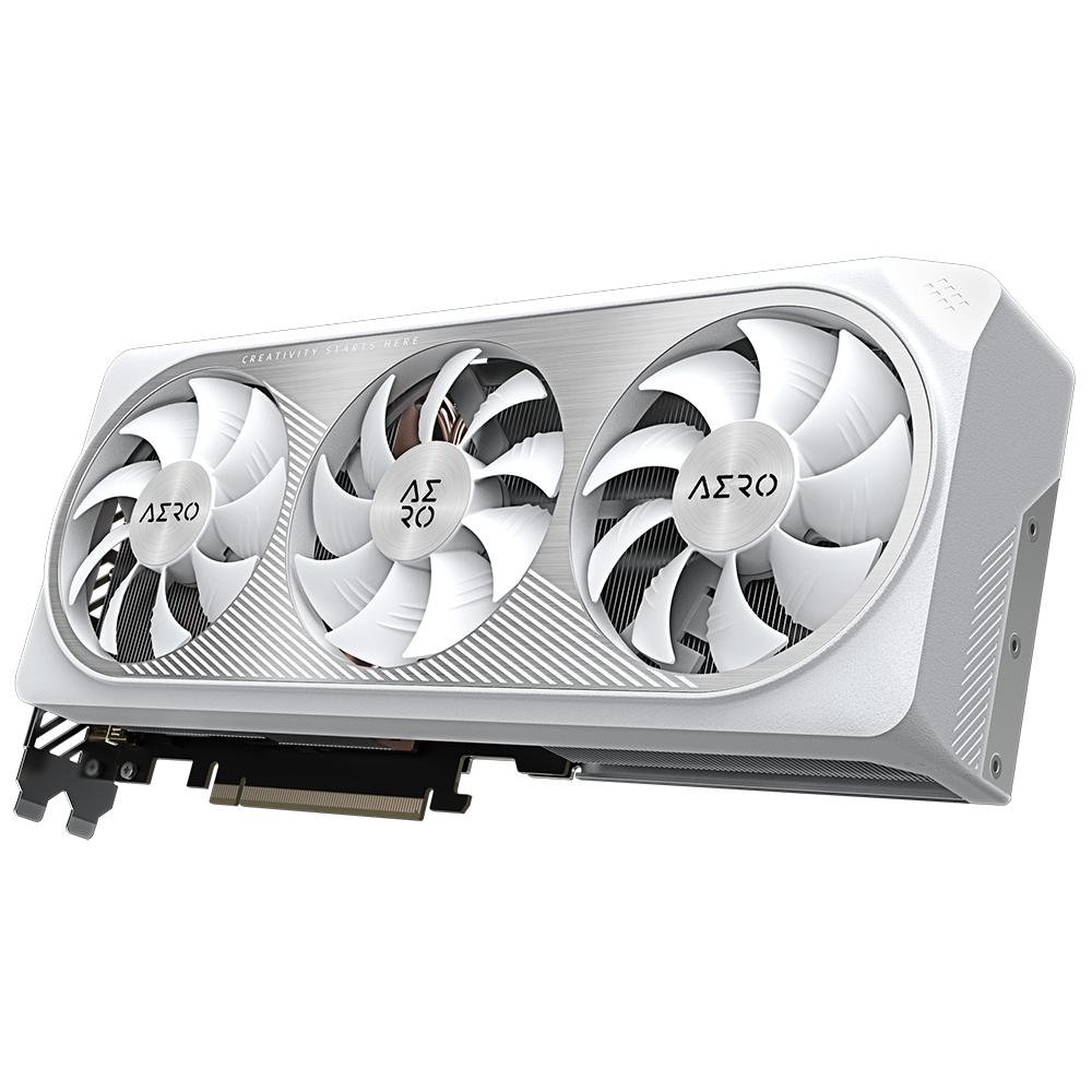 Gigabyte GeForce RTX 4070 Ti SUPER AERO OC 16G GDDR6X 256bit/2655MHz/PCI-E 4.0/Max Res 7680x4320/3x DP 1.4a & 1x HDMI 2.1a