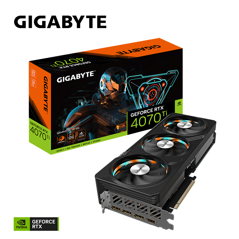 NVIDIA GeForce RTX 4070 Ti GAMING OC V2 12G RTX 4070 Ti/REV 1.0 PCI-E 4.0 x16/12 GB GDDR6X/192 bit DP*3/HDMI