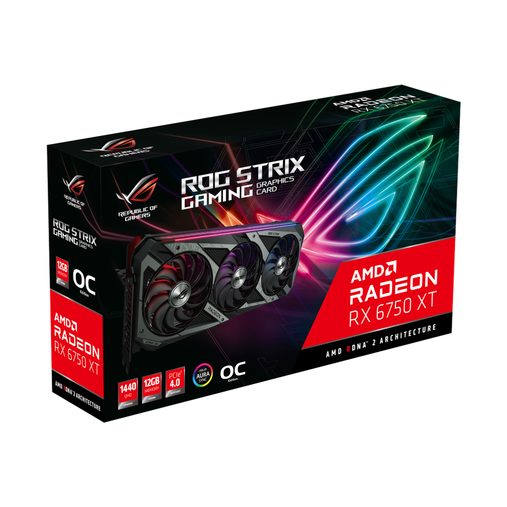 AMD ROG-STRIX-RX6750XT-O12G-GAMING