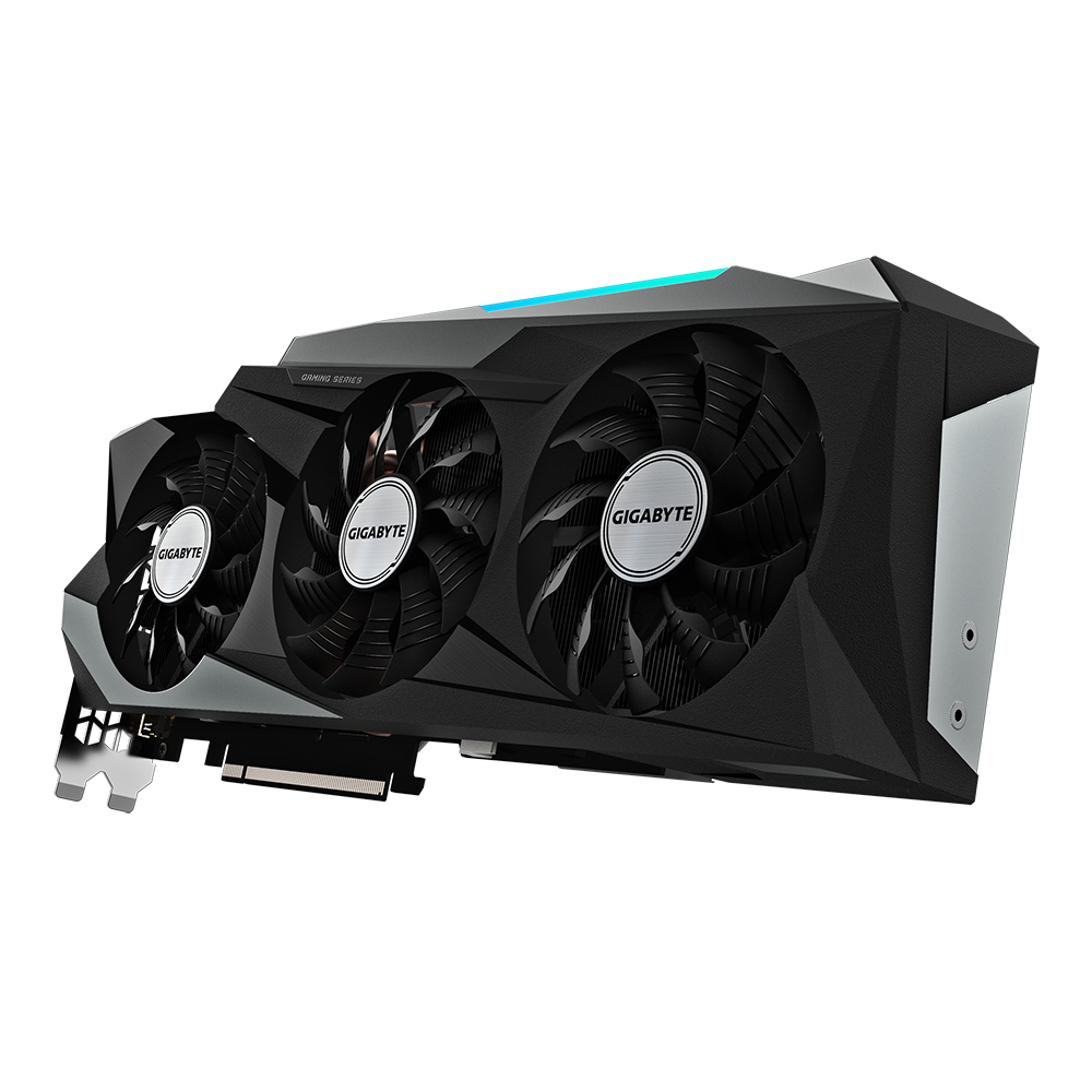 Gigabyte NVIDIA GeForce RTX 3080 Ti Integrated with 12GB GDDR6X 384-bit memory interface WINDFORCE 3X Cooling System with alternate spinning fans RGB Fusio