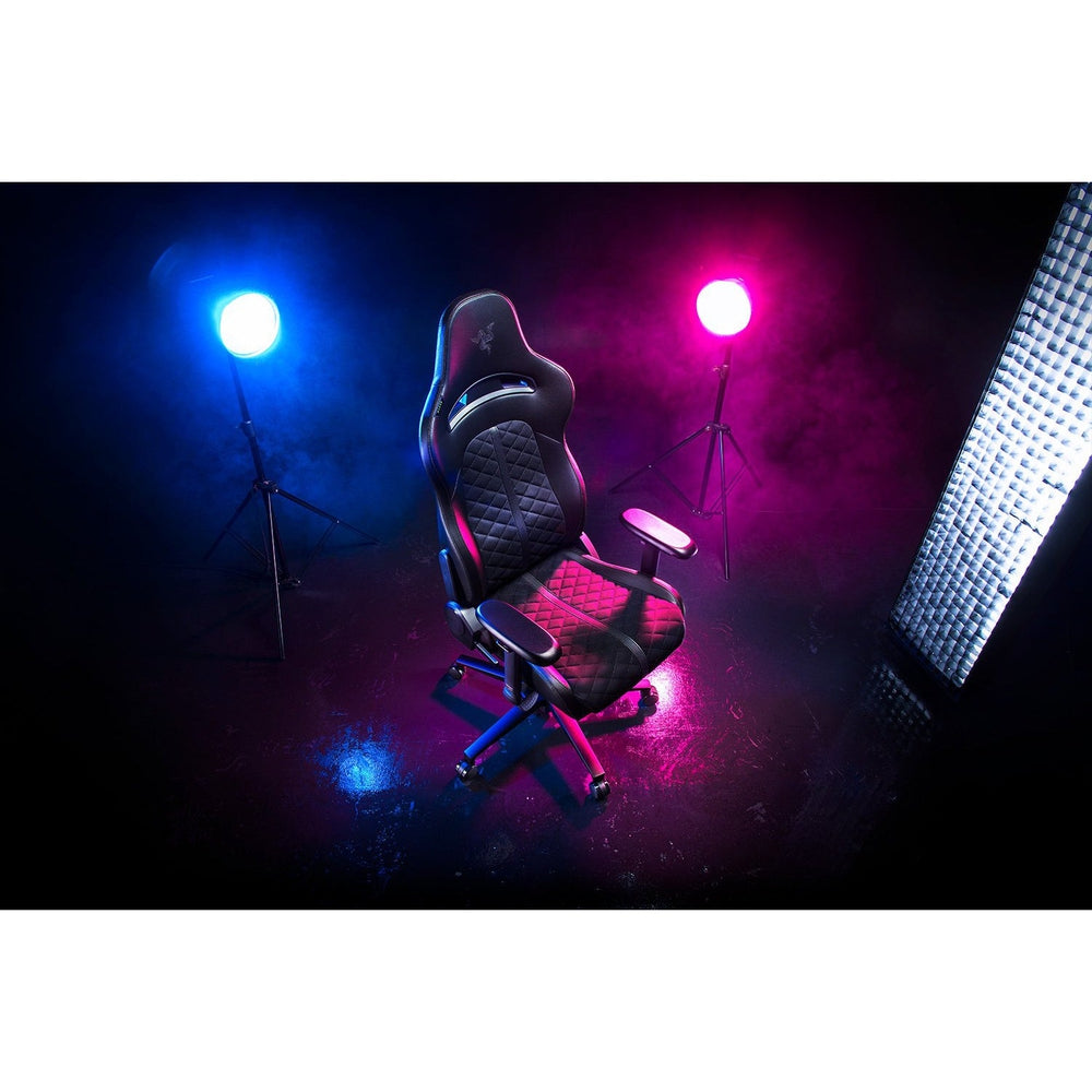 Razer Enki-Black-Gaming Chair with Enhanced Customization for Gaming Performance