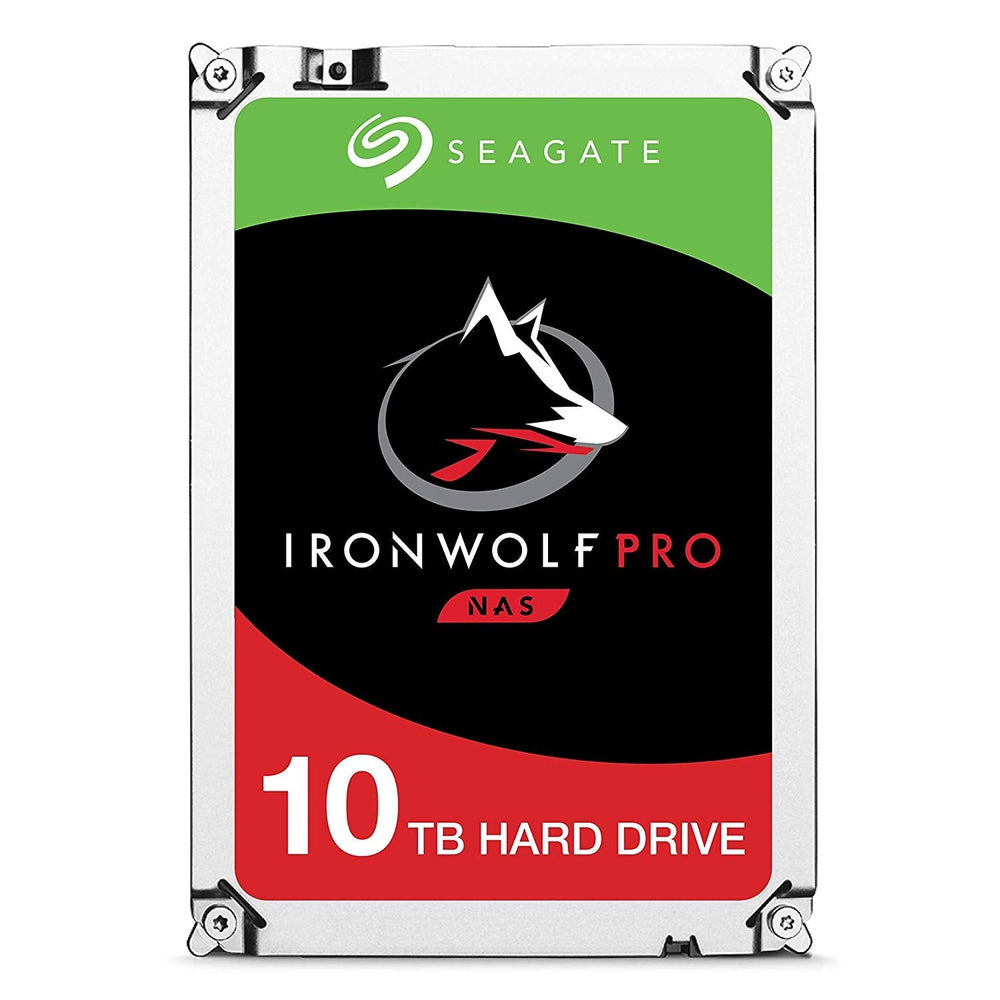 Seagate IronWolf Pro NAS 3.5" HDD 10TB SATA 6Gb/s 7200RPM 256MB Cache 5 Years or 1.2M Hours