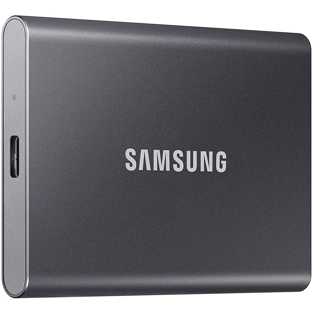 Samsung Portable SSD T7 2TB Titan Gray USB3.2 Type-C R/W(Max) 1050MB/s Aluminium Case