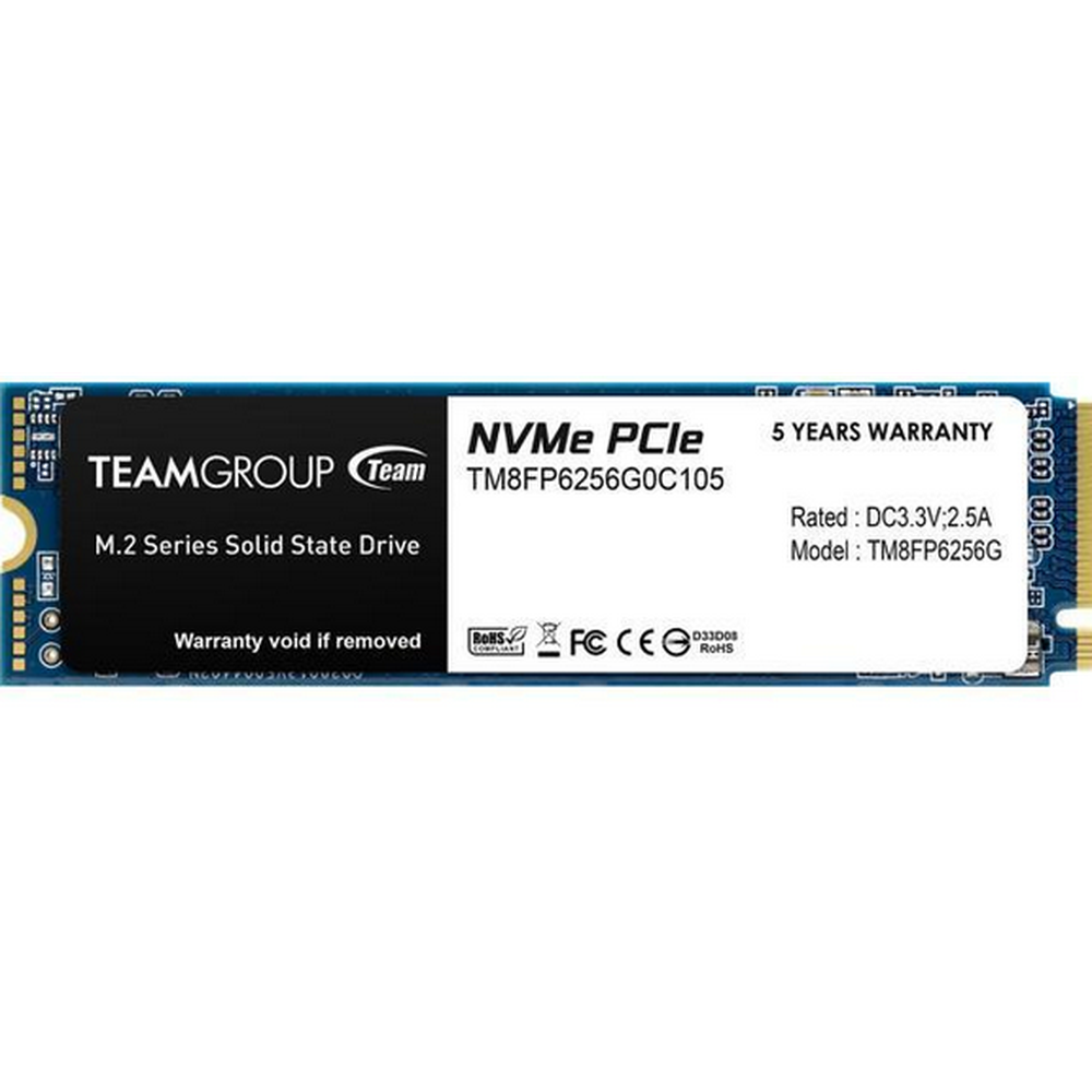 TEAM SSD MP33 256G (NVME)