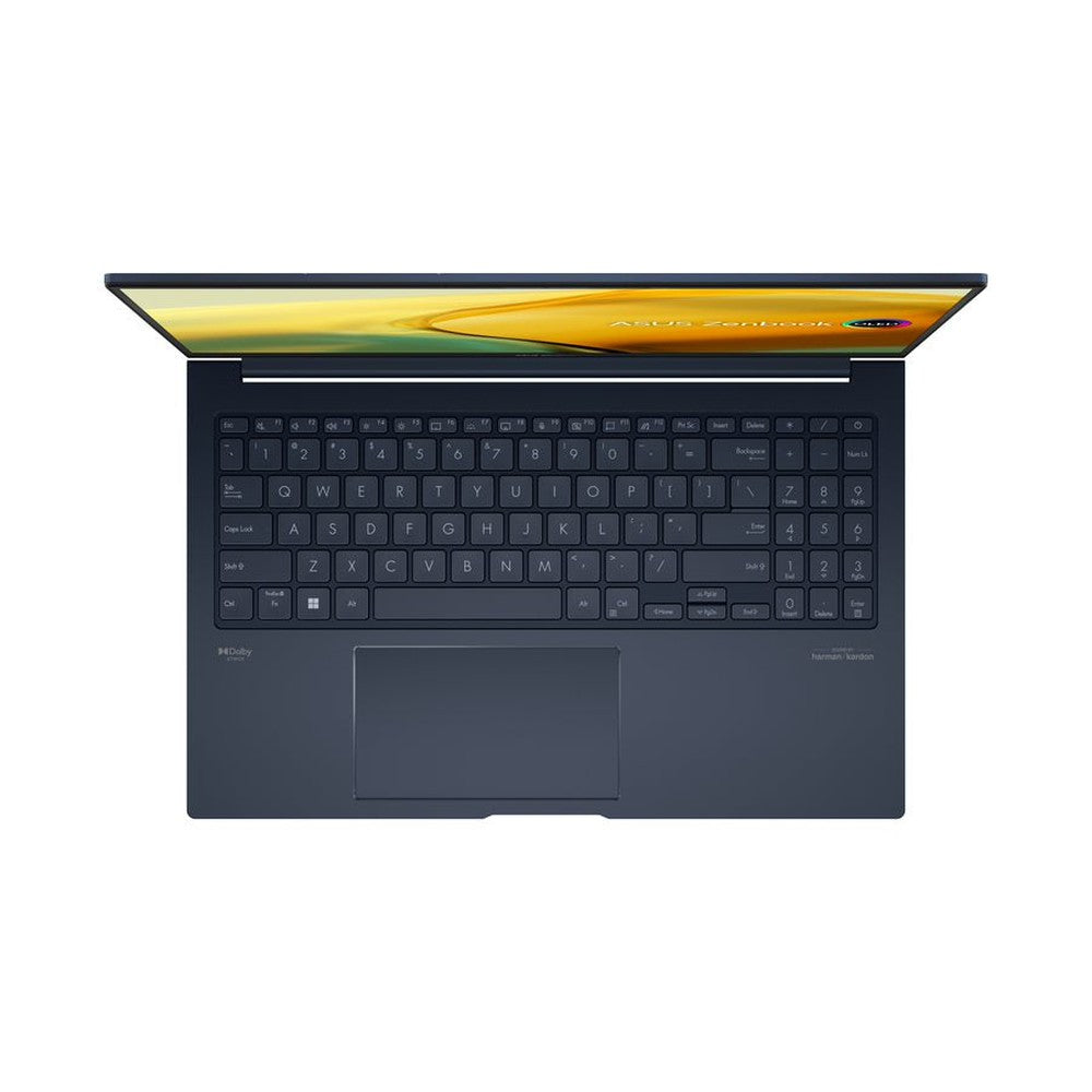 Asus Zenbook 15 OLED - AMD R7-7735U/15.6"/3K (2880 x 1620) OLED 16:9 aspect ratio/LPDDR5 32G [ON BD.]/1TB PCIEG4/Ponder Blue/Win11 Pro/ 1YR