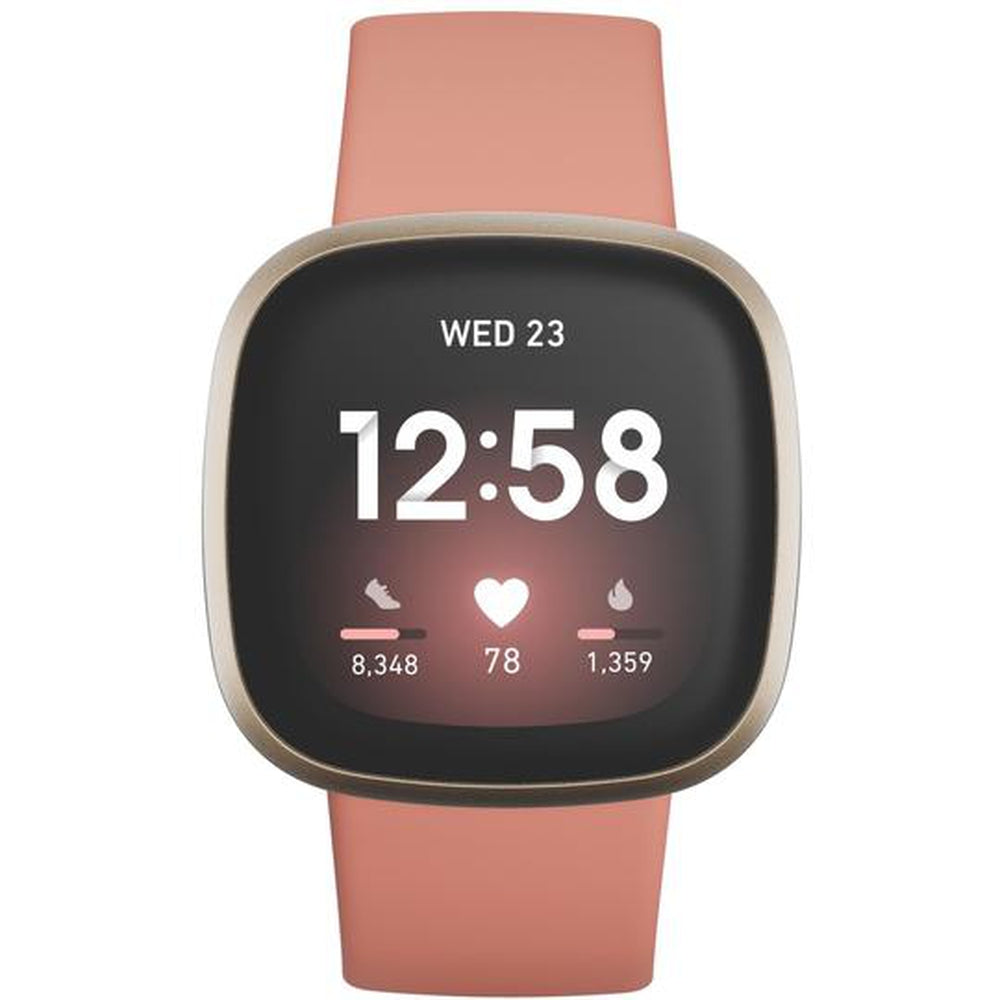 FITBIT VERSA 3 PINK CLAY/SOFT GOLD-FRCJK