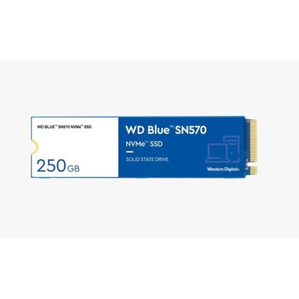 WD Blue 250GB M.2 NVME no cache PCIE GEN3 5YR